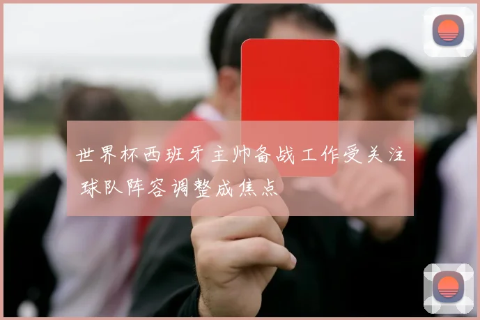 世界杯西班牙主帅备战工作受关注 球队阵容调整成焦点